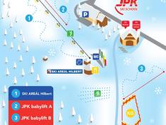 Pistekaart Hilbert (Hřebínek)