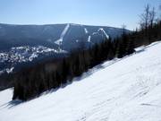 Moeilijke piste Medvědín-Černá
