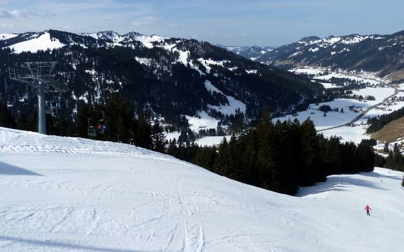 Grootste skigebied in de Oberallgäu – skigebied Balderschwang – Hochschelpen/Riedberger Horn