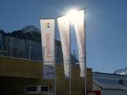 Bij het dalstation in Pontresina