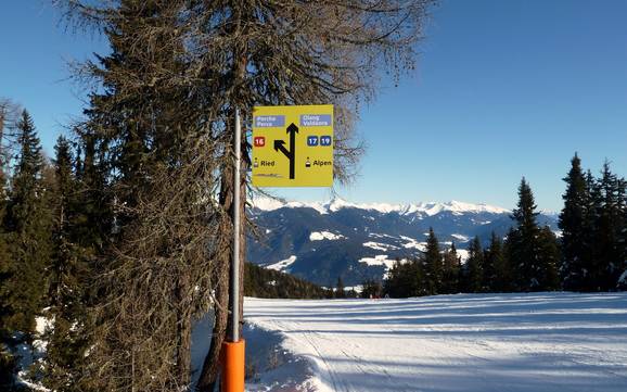 Rieserfernergroep: oriëntatie in skigebieden – Oriëntatie Kronplatz (Plan de Corones)