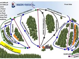 Pistekaart Buena Vista