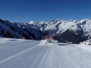Pistenbully aan het werk