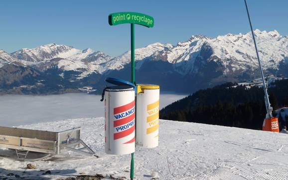 Faucigny Grand Massif: milieuvriendelijkheid van de skigebieden – Milieuvriendelijkheid Le Grand Massif – Flaine/Les Carroz/Morillon/Samoëns/Sixt