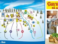 Pistekaart Inya – Nowosibirsk