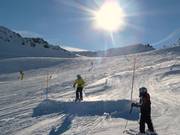 Ski- en boardercrossparcours Totalp