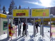 Informatie bij het instappen op de Planai