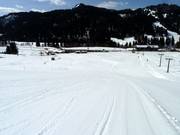 Makkelijke piste bij de Raubachlift bij het dalstation Riedbergerhorn