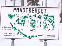 Pistekaart Prästberget