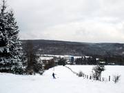 De ongeprepareerde variant links van de lift