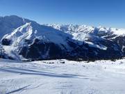 Brede piste bij de Holzalm in Hochfügen
