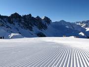 Zeer goede pistepreparatie