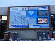 Informatiebord in het Snowbird Center