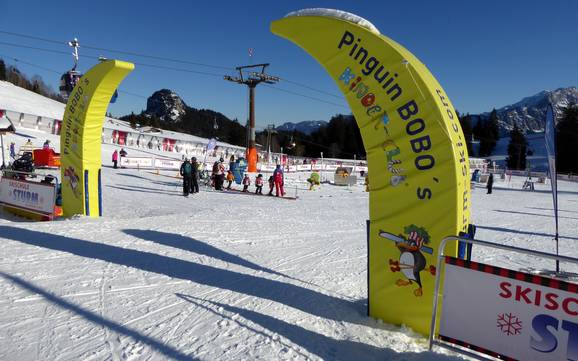 Familieskigebieden Saalachtal – Gezinnen en kinderen Almenwelt Lofer