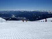 Zeer goede pistepreparatie op de Speiereck