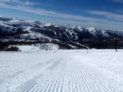 Perfecte pistepreparatie in het skigebied Kolašin