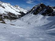 Skiroute Wilde Grub'n naar het dalstation