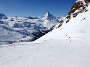 Piste Fluhalp met Matterhorn