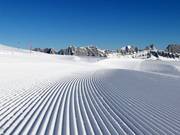 Perfecte pistepreparatie op de Flumserberg