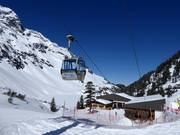 Seilbahn Rudolfshütte II (Grünsee-Weißsee) - 6-persoons gondel (met 1 kabel)