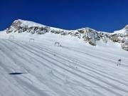 Perfect geprepareerde gletsjerpistes