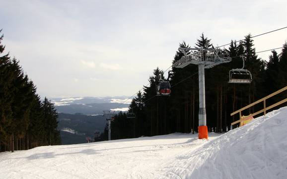 Grootste hoogteverschil in het district Urfahr Omgeving – skigebied Sternstein – Bad Leonfelden