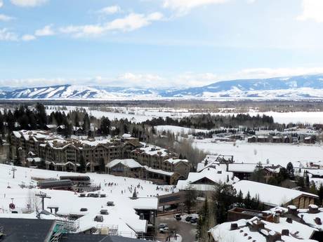 Wyoming: accomodatieaanbod van de skigebieden – Accommodatieaanbod Jackson Hole