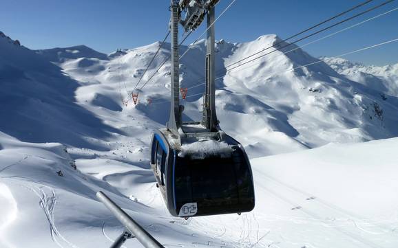 Churwaldnertal: beste skiliften – Liften Arosa Lenzerheide