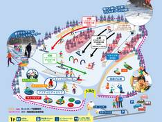 Pistekaart Tateshina Tokyu