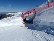 Tunnel bij de piste Hoods Hollow