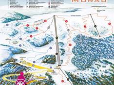 Pistekaart Frauenalpe – Murau