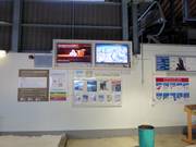 Gedetailleerde informatie bij het begin van de stoeltjeslift naar de Jochpass