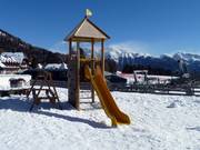 Speeltuin in het skigebied Carezza
