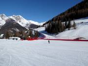 Makkelijke oefenpiste bij Almboden