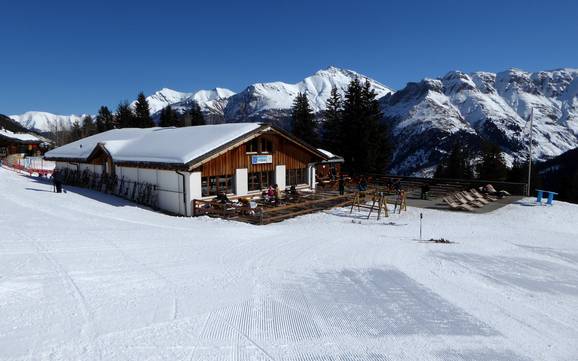 Hutten, Bergrestaurants  Valsertal – Bergrestaurants, hutten Vals – Dachberg