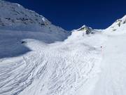 Diep-sneeuwgebied bij de Lattenafvaart