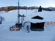 Hochhörndllift - Sleeplift met T-beugel/Ankerlift