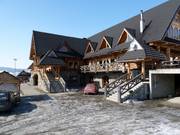 Het restaurant bij het dalstation