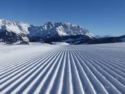 Perfecte pistepreparatie voor de Hochkönig