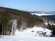 Mooi breed: laatste helling naar de Büre