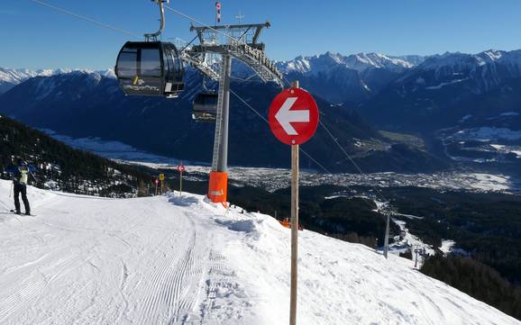 Gurgltal: oriëntatie in skigebieden – Oriëntatie Hoch-Imst – Imst