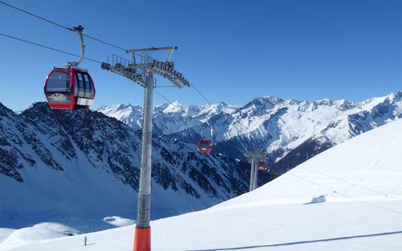 Grootste hoogteverschil in het Tauferer Ahrntal – skigebied Klausberg – Skiworld Ahrntal