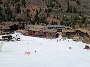 Uitzicht op de accommodaties in Highlands Village