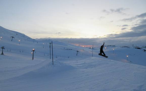 Snowparken Zuid-Eiland – Snowpark Bláfjöll