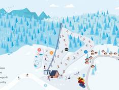 Pistekaart Pichl (Gsies)