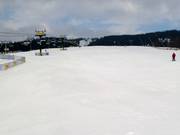 Beginnerspiste in het onderste gedeelte