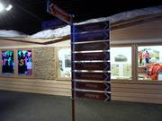 Wegwijzer bij de skihal