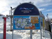 Informatiebord voor Perisher Kids