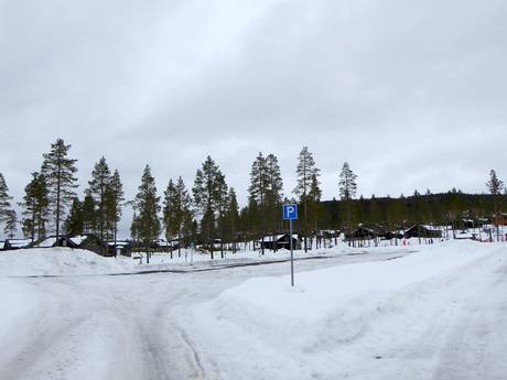 Scandinavische Gebergte: bereikbaarheid van en parkeermogelijkheden bij de skigebieden – Bereikbaarheid, parkeren Idre Himmelfjäll