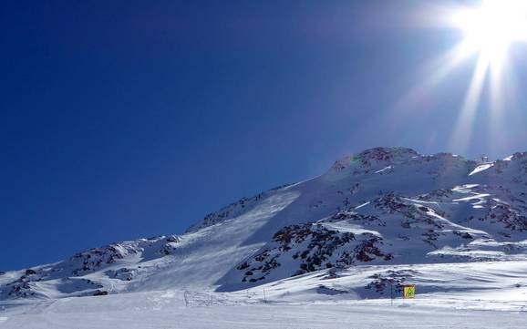 Skigebieden voor gevorderden en off-piste skiërs Schnalstal – Gevorderden, off-piste skiërs Schnalstaler Gletscher (Schnalstal-gletsjer)